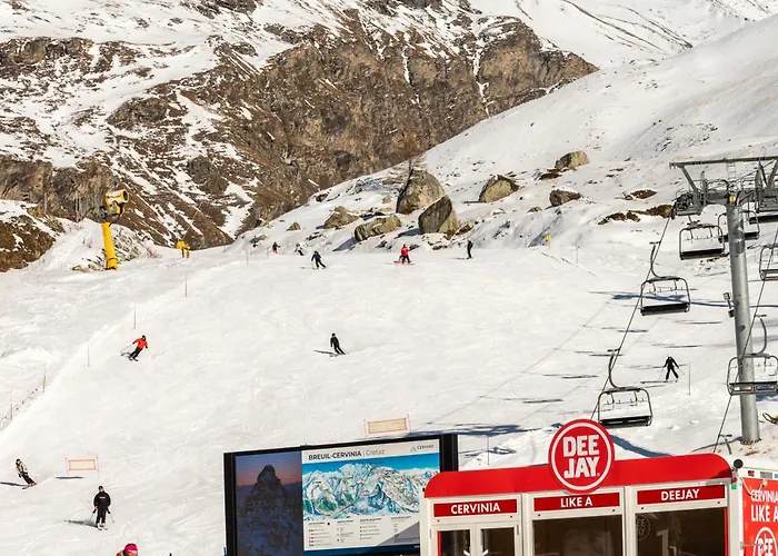 아파트 Hellochalet Trackside House - Ski-in Ski-out On The Cretaz Slopes *